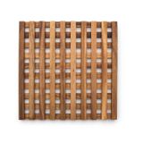 Ironwood Gourmet Venedik Sacayağı, 25,4 x 25,4 x 2,5 cm, Kahverengi | Masaları ve Tezgahları Koruyun | Küçük ve Büyük Tencere, Tavalar ve Tabaklar Tutar | Güzel Akasya Ağacı | Sıcak Yemekler İçin