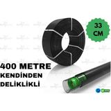 İrritime 400 Metre Kendinden Delikli Damla Sulama Borusu - 33 CM