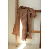 İrya Aura Waffle Banyo Havlusu 70X140 Kahve - 70 x 140 cm - Kahverengi