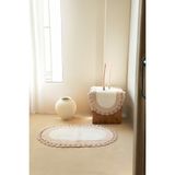 Irya Bianca 2’li Takım Banyo Paspası %100 Pamuk 40x60 + 60x90 Ekru