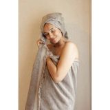 İrya Fiona %100 Pamuk Havlu 50X90 cm Smoke Taupe - Koyu Bej - 50 x 90 cm