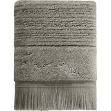 İrya Fiona Smoke Taupe Pamuklu Banyo Havlusu 90 x 150 cm - Standart