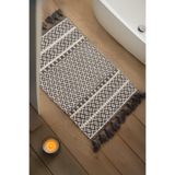 İrya King %100 Pamuk Banyo Paspası Siyah 60x90