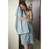 İrya Liana %100 Pamuk Havlu Sea Mist 50X90 cm - Su Mavisi - 50 x 90 cm