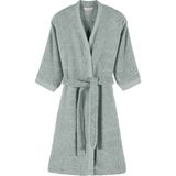 İrya Liana %100 Pamuk Kadın Bornoz S/m Sea Mist - S - M - Yeşil