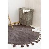 İrya Lowell Antrasit 100x100 cm Banyo Paspası