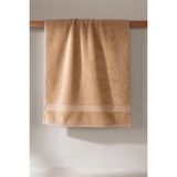 Irya Luxe Pamuk Yüz Havlusu Tütün 50x90 - 50 x 90 cm - Haki