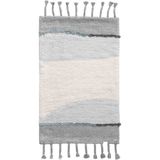 İrya Marble Gri %100 Pamuk Banyo Paspası - Standart