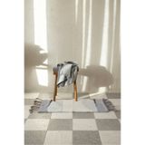 İrya Marble Tekli Banyo Paspası %100 Pamuk 50x80 Gri