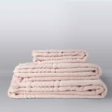 İrya Rosima Pudra 70x140 CM %100 Pamuk Banyo Havlusu