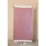 Irya Sare %100 Pamuk Peştemal Pembe 90X170 - 90 x 170 cm