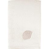 İrya Sedef Ekru Bambu Nakışlı Banyo Havlusu 70 x 140 cm - Standart