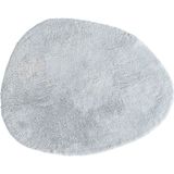 İrya Sedef Gri Bambu Tekli Banyo Paspası 90 x 110 - 90 cm