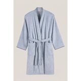 İrya Shadow %100 Pamuk Erkek Bornoz Misty Blue
