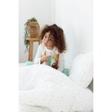 Irya Tiny Bear Organik Pamuk Müslin Çocuk Nevresim Takımı Bej - 102 x 150 cm