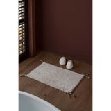 İrya Vina Tekli Banyo Paspası Bambu 60x100 cm Açık Bej