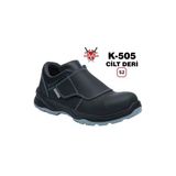 İş Ayakkabısı Kompozit Burunlu Kaynakçı Cilt Deri K-505 S2
