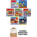 Iş Bankası Hareketli Kitaplar Serisi 7 Kitap Set + Okuma Sticker'ları