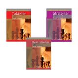 İş Bankası Kültür Yayınları 3 Kitap Satrançta Kazandıran Stratejiler - Taktikler - Oyun Felsefesi