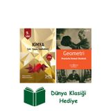 İş Bankası Kültür Yayınları 9. Sınıf Kimya - Çek Kopar Fasikülleri 4 Etap + Geometri + Dünya Klasiği Hediye