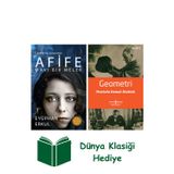 İş Bankası Kültür Yayınları Afife - Mavi Bir Melek + Geometri + Dünya Klasiği Hediye