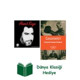 İş Bankası Kültür Yayınları Ahmet Kaya Yağmurlu Ülkenin Sürgün Konuğu + Geometri + Dünya Klasiği Hediye