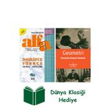 İş Bankası Kültür Yayınları Alfa İngilizce - Türkçe Genel Sözlük + Geometri + Dünya Klasiği Hediye