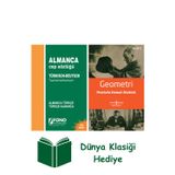 İş Bankası Kültür Yayınları Almanca Cep Sözlüğü + Geometri + Dünya Klasiği Hediye