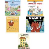 İş Bankası Kültür Yayınları Anaokulunda Ilkbahar - Eğlenceli Bilim + 4 Kitap (Set)