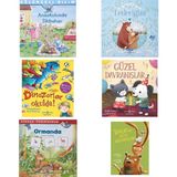 İş Bankası Kültür Yayınları Anaokulunda Ilkbahar - Eğlenceli Bilim + 5 Kitap (Set)
