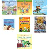 İş Bankası Kültür Yayınları Anaokulunda Ilkbahar - Eğlenceli Bilim + 6 Kitap (Set)