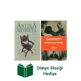 İş Bankası Kültür Yayınları Antika Mobilya (Ciltli) + Geometri + Dünya Klasiği Hediye
