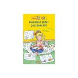 İş Bankası Kültür Yayınları Arkadaşım Elif - Eğlenceli Çizgi Çalışmaları + 1 Kitap Set