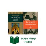 İş Bankası Kültür Yayınları Arthur’Un Ölümü + Geometri + Dünya Klasiği Hediye