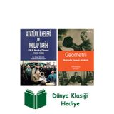 İş Bankası Kültür Yayınları Atatürk İlkeleri Ve İnkılâp Tarihi Cilt 2 + Geometri + Dünya Klasiği Hediye