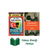 İş Bankası Kültür Yayınları Atatürk’Ü Öğreniyoruz -2 (Soru Ve Cevaplarla) + Geometri + Dünya Klasiği Hediye