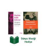 İş Bankası Kültür Yayınları Ateşten Gömlek (Günümüz Türkçesiyle) + Geometri + Dünya Klasiği Hediye