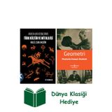 İş Bankası Kültür Yayınları Avrasya Kaya Resimlerinde Türk Kültür Ve Mitolojisi + Geometri + Dünya Klasiği Hediye