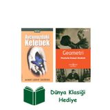 İş Bankası Kültür Yayınları Avucunuzdaki Kelebek + Geometri + Dünya Klasiği Hediye