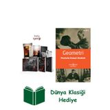 İş Bankası Kültür Yayınları Bıçak Sırtı 1 - Hükümdar (Ciltli - Hediyeli Kutu) + Geometri + Dünya Klasiği Hediye