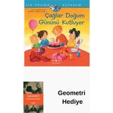İş Bankası Kültür Yayınları Çağlar Doğum Gününü Kutluyor - Ilk Okuma Kitabım + Geometri Hediye