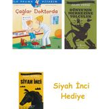 İş Bankası Kültür Yayınları Çağlar Doktorda: Ilk Okuma Kitabım + Dünyanın Merkezine Yolculuk + Siyah Inci Hediye - Hayır
