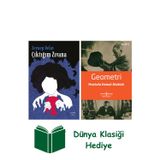 İş Bankası Kültür Yayınları Çıktığım Zıvana + Geometri + Dünya Klasiği Hediye