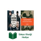 İş Bankası Kültür Yayınları Dakikalar İçinde Atatürk Ve Dünyası - Askeri Siyasi Ve Özel Hayatı + Geometri + Dünya Klasiği Hediye