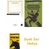 İş Bankası Kültür Yayınları - Deliliğe Övgü - Dünyanın Merkezine Yolculuk - Hasan Ali Yücel Klasikler Dizisi