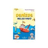 İş Bankası Kültür Yayınları Denizde Neler Var?: Boyama Kitaplarım 4-5 Yaş + Cesur Kız ve Yavru Tilki + Elif Uçağa Biniyor: Ilk Okuma Kitabım Set