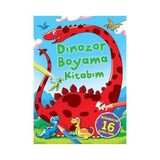 İş Bankası Kültür Yayınları Dinozor Boyama Kitabım: Boyanacak 16 Harika Resim + Hareketli Oyuncaklar + 5 Kitap Set