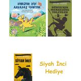 İş Bankası Kültür Yayınları Dinozor Didi Arkadaş Ediniyor + Dünyanın Merkezine Yolculuk + Siyah Inci Hediye