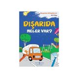 İş Bankası Kültür Yayınları Dışarıda Neler Var? - Boyama Kitaplarım 4-5 Yaş + Etkinliklerle Ingilizce Öğreniyorum - 2 + 7 Kitap Set