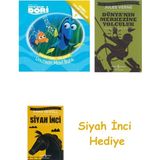 İş Bankası Kültür Yayınları Disney Kayıp Balık Dori Çıkartmalı Eğlence Unutkan Mavi Balık: Sihirli Çıkartmalar + Dünyanın Merkezine Yolculuk + Siyah Inci Hediye